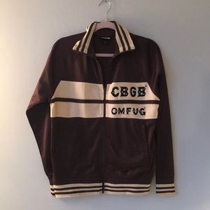 VINTAGE, RARE CBGB OMFUG Jacket. Excellent Condition for how old it is.